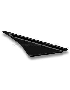 Vassoio sinistro per alzata 538x376x30h mm disponibili nel colore bianco e nero 2