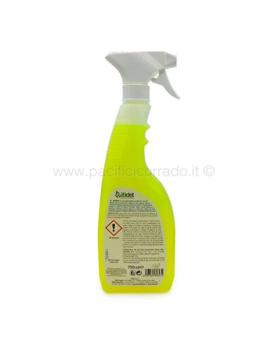 Itidet Energy 750 ml sgrassatore universale pronto uso vista del flacone con etichetta