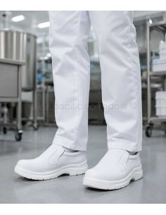 Scarpa antinfortunistica bianca ATENE S1 SRC immagine con la coppia di scarpe 2