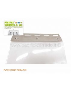 1 Placca per tenda in pvc...