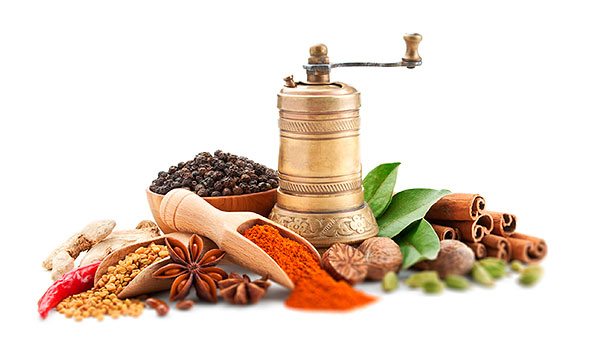 vendita di spezie ed erbe aromatiche