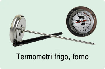 Termomentri da frigo e da forno
