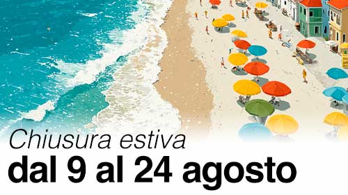 chiusura estiva 2025