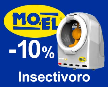 offerta -10% insectivoro della Moel