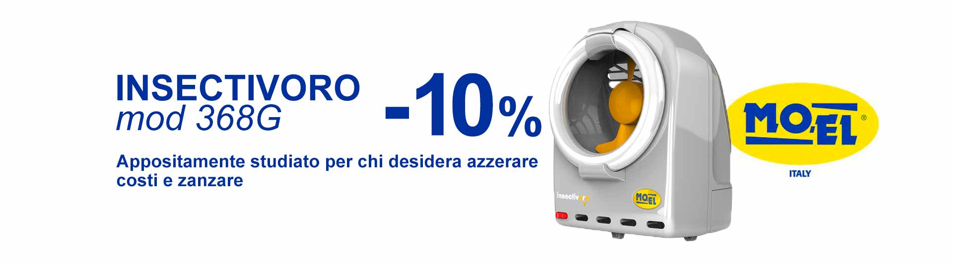 Moel insectivoro -10%