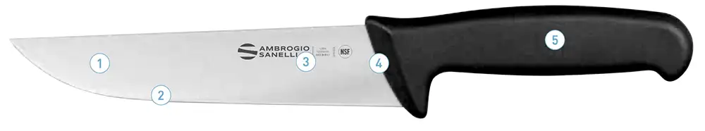 Профессиональные ножи Ambrogio Sanelli