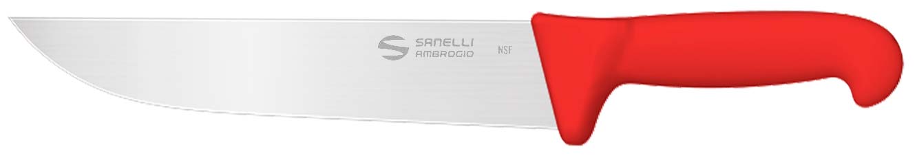 sanelli coltello linea supra francese da 20 cm manico rosso